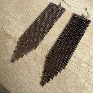 5/$20 — Long Brown Earrings